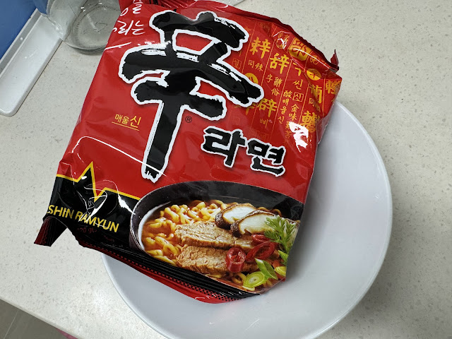 그릇에담긴-신라면-포장지상태
