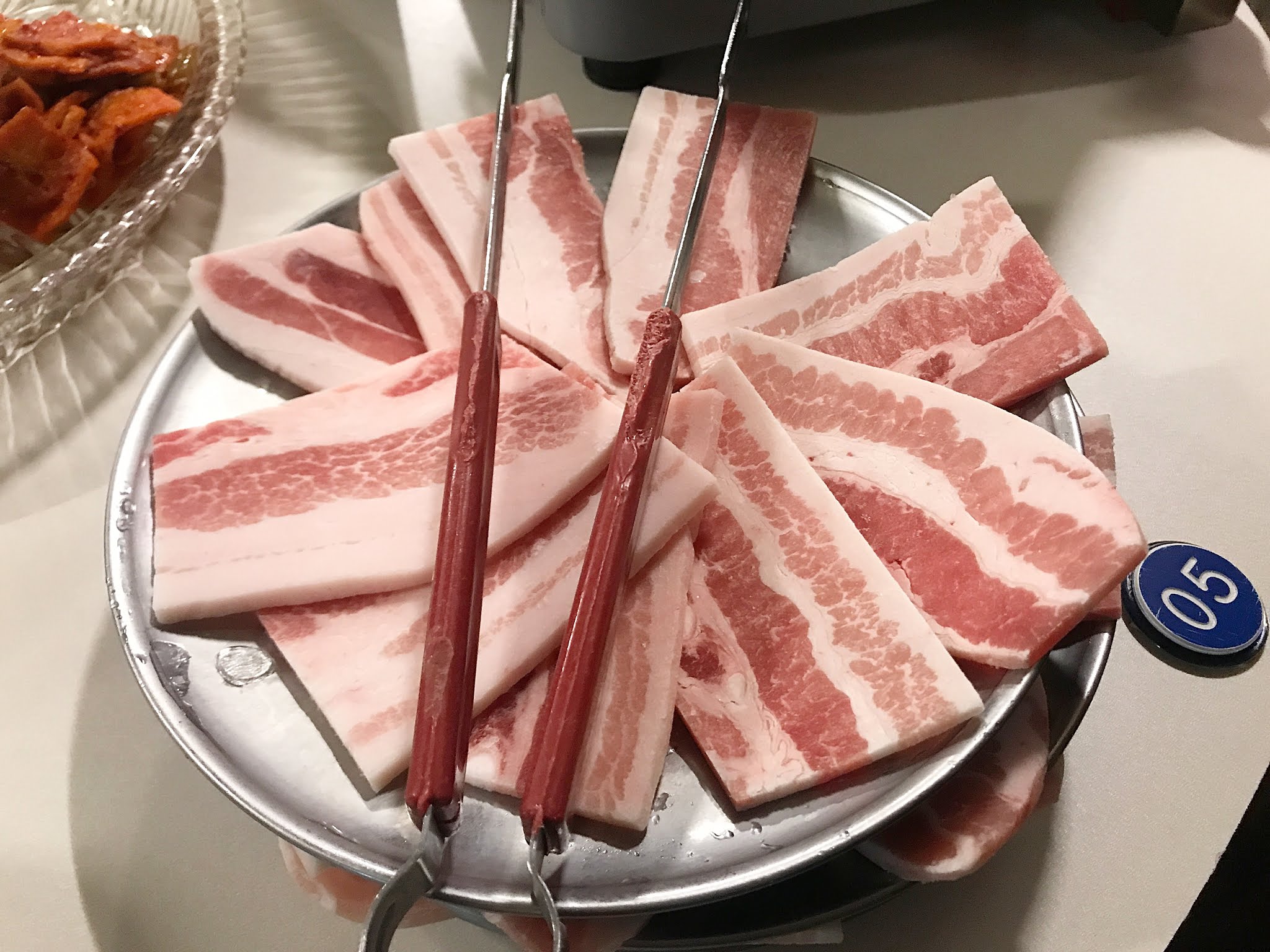 냉동삼겹살-익히기전