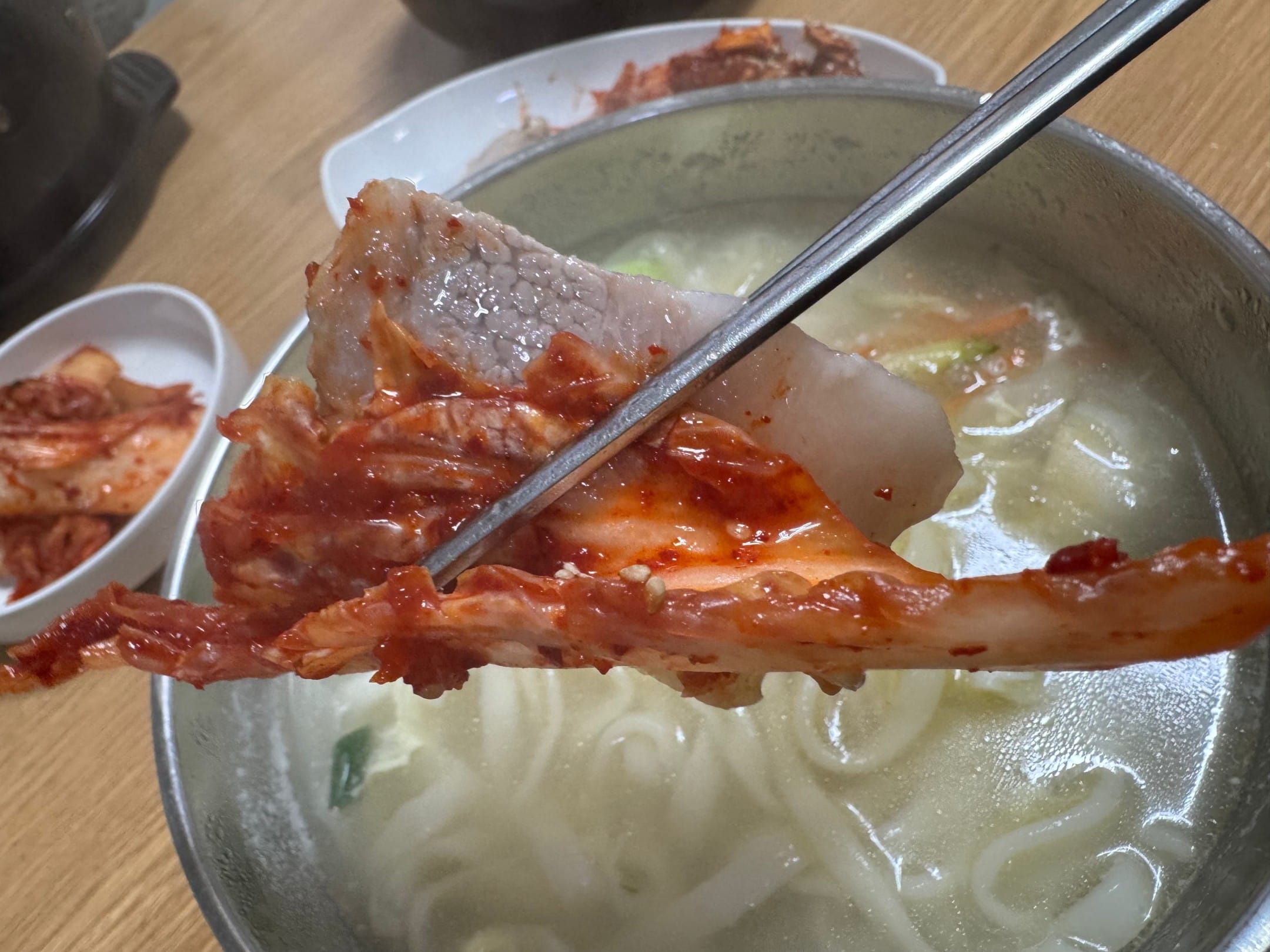 김치와 보쌈