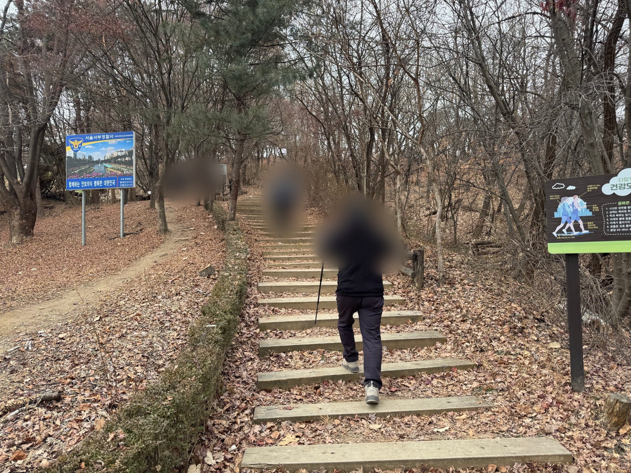 등산 초입