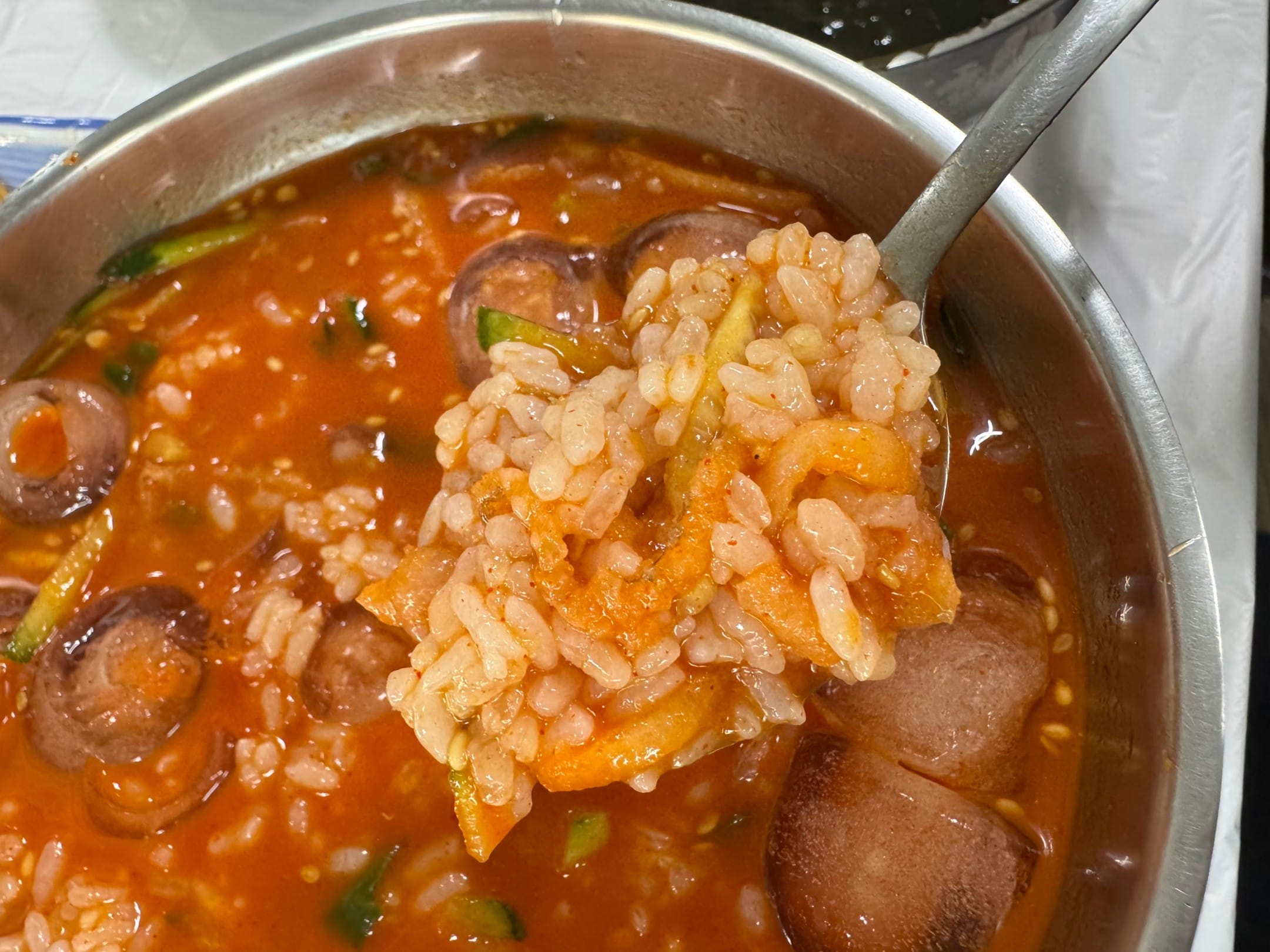 물회 밥